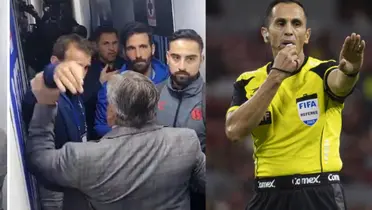 Última pelea en el vestidor de Cruz Azul, en el estadio de los Deportes y Santander / El Futbolero 
