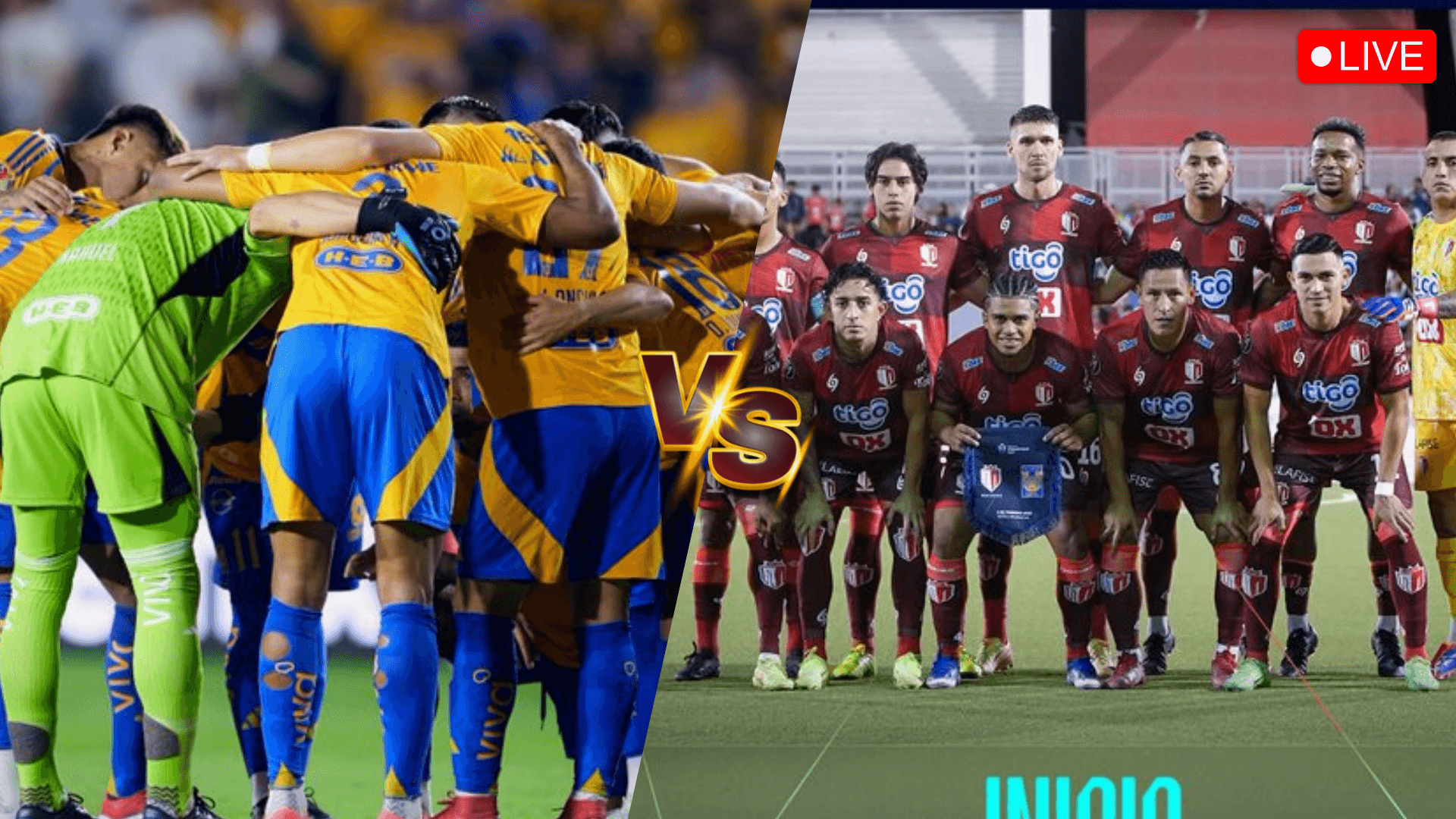 Últimos 5 partidos de Tigres UANL / X