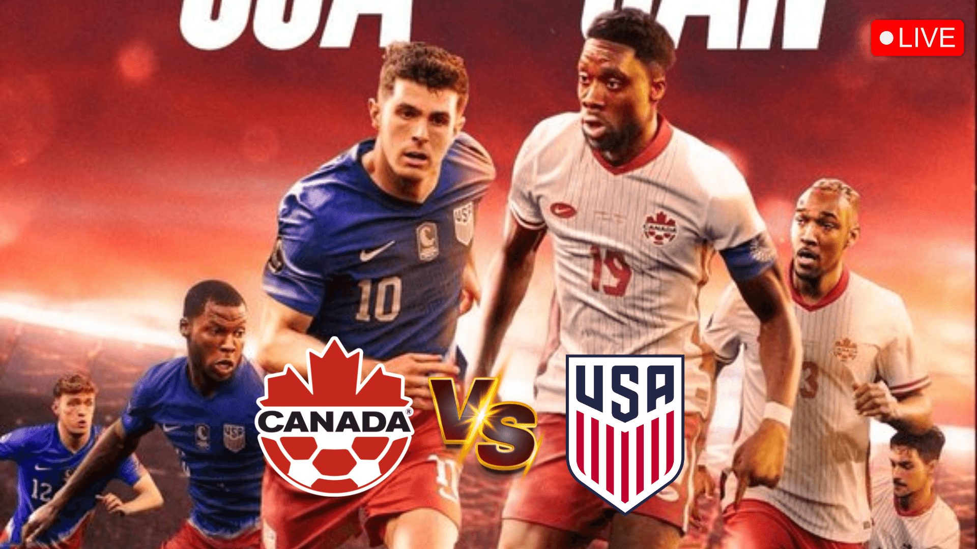 Últimos 5 resultados de Estados Unidos / X