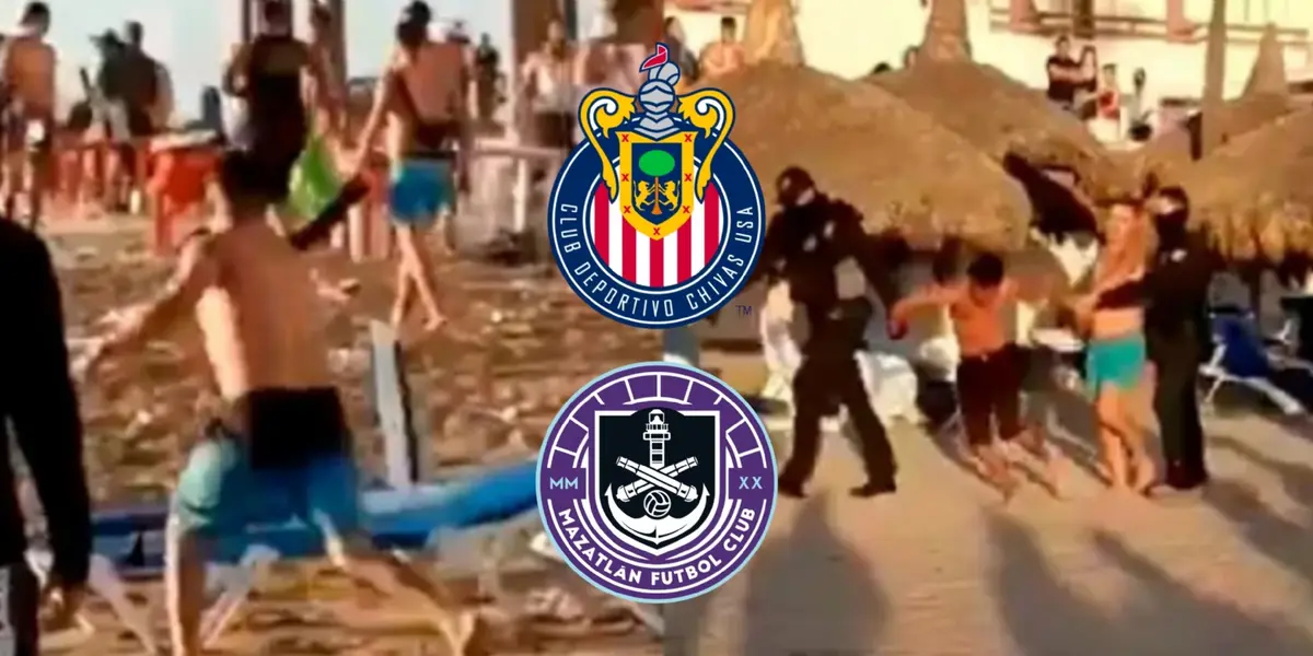 Un acto reprochable realizaron los hinchas de Chivas de Guadalajara y Mazatlán en el regreso de los hinchas a los escenarios deportivos