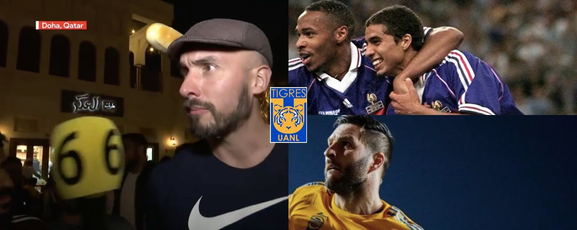 Un aficionado en Qatar quiso retirar a Gignac mientras una leyenda francesa llenó de elogios al 10 de Tigres.