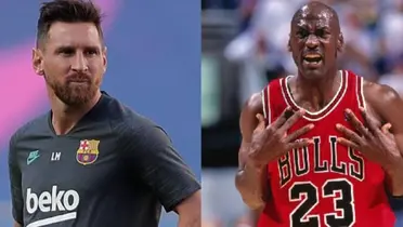 La comparación que dejó en ridículo a Lionel Messi ante Michael Jordan