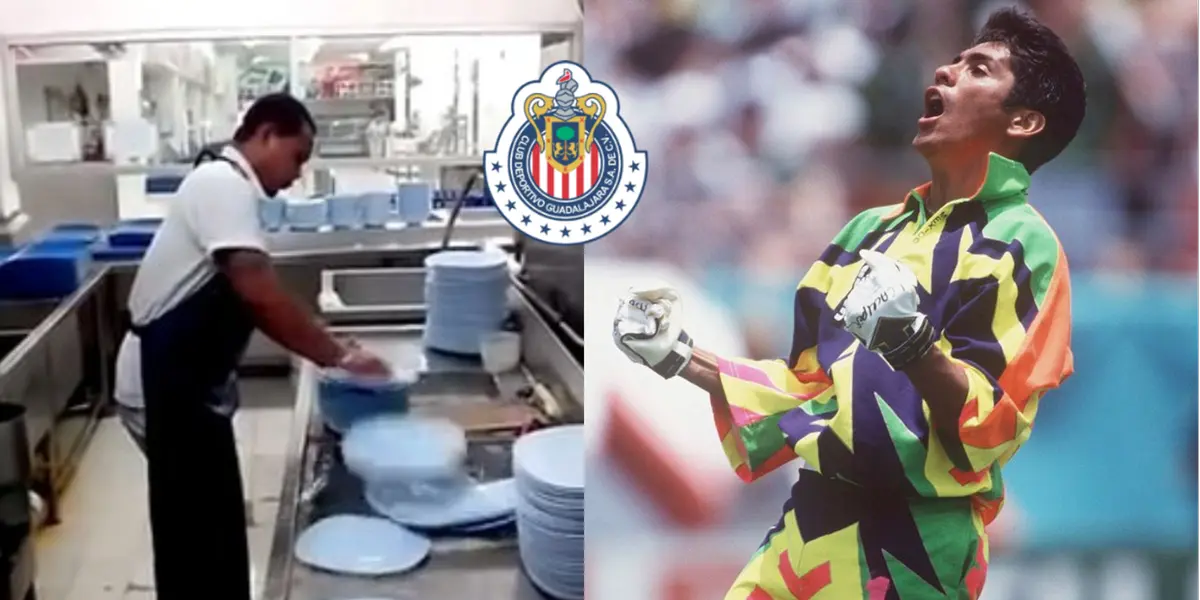 Un deportista que llegó a Chivas como refuerzo, pero que en el Guadalajara no pudo consolidarse, de ser refuerzo del Guadalajara a lavar platos. 