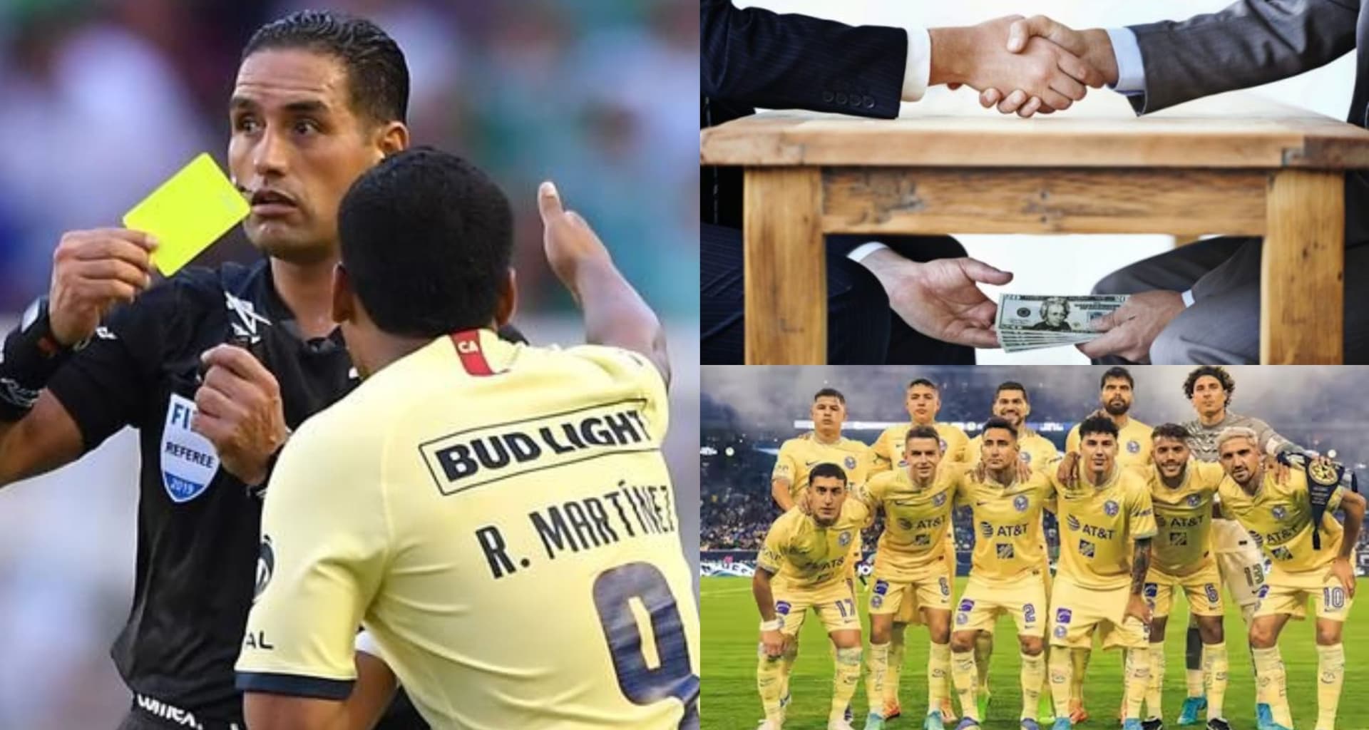 Un elemento del América de manera abierta dijo el caso, sintió que el arbitraje no los ayudó.
