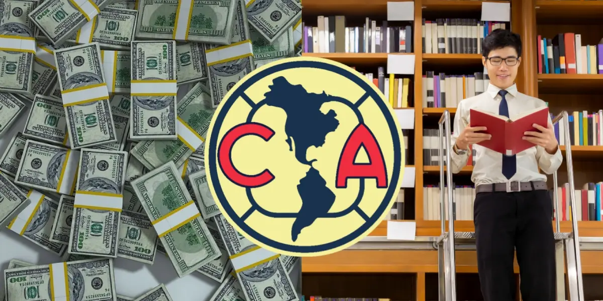 Un fichaje millonario del Club América hoy en día vende libros por 30 dólares.