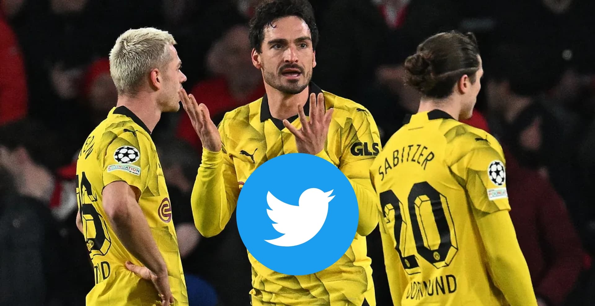 Un histórico defensor del club alemán se quejó en las redes sociales por una gran polémica en el partido de Champions League