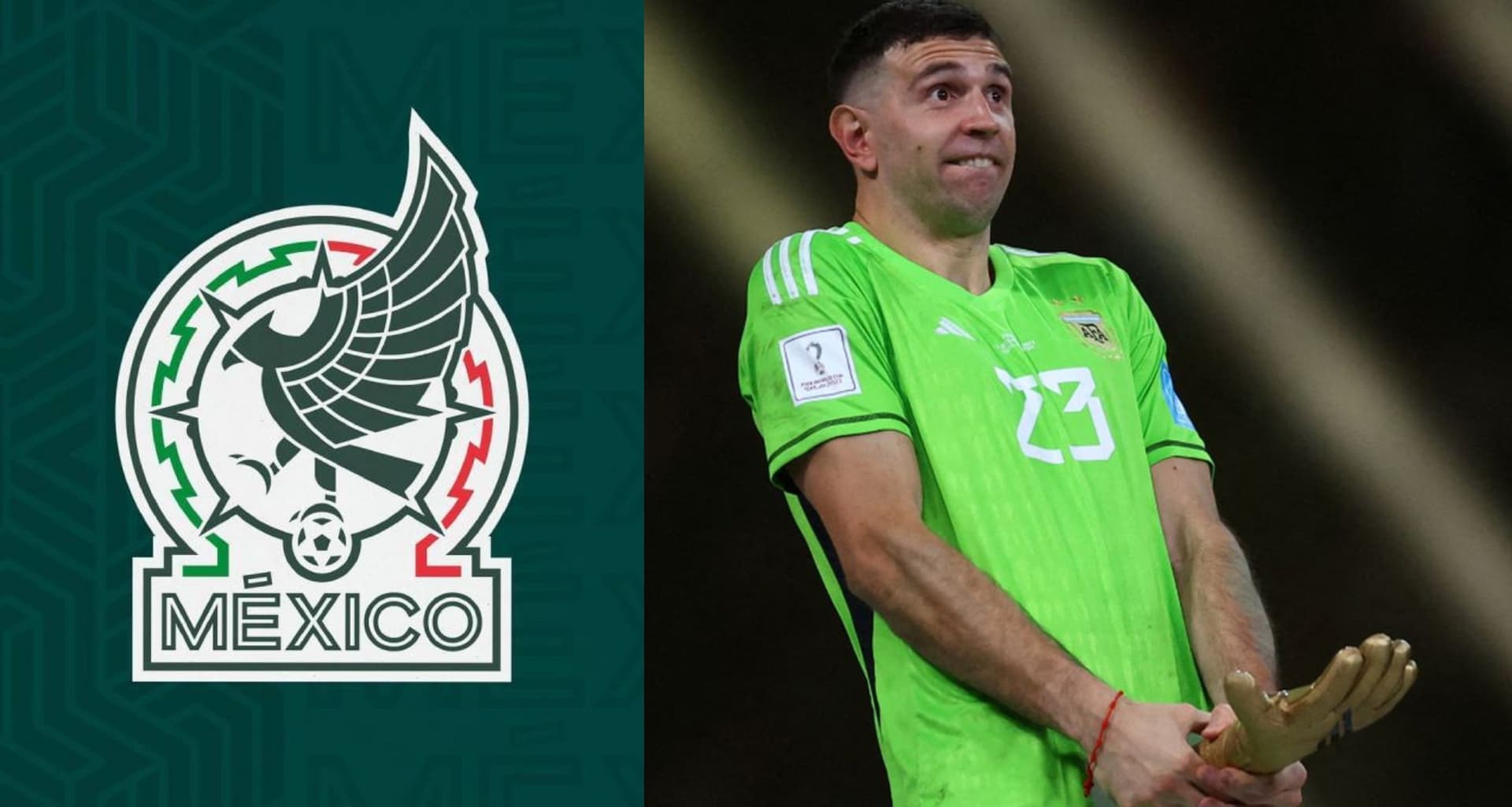 Un jugador mexicano le recordó al Dibu Martínez que le marcó de penal y esto generó controversia.