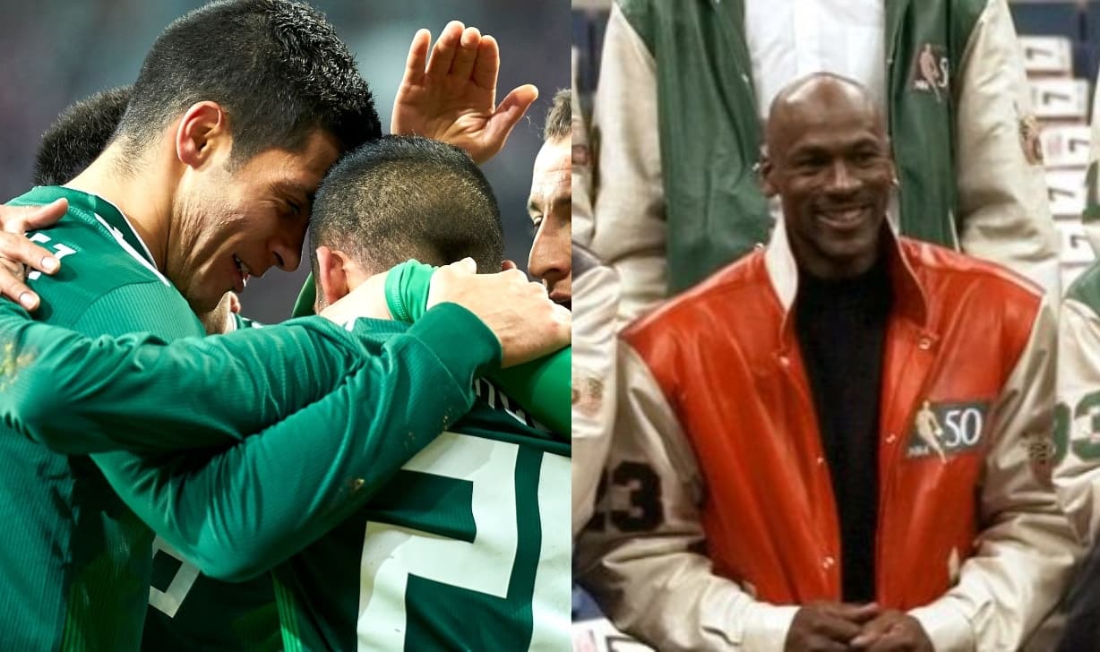 Un jugador mexicano se dio el gusto de festejar en el mismo sitio en donde Michael Jordan realizaba sus actos prohibidos.
