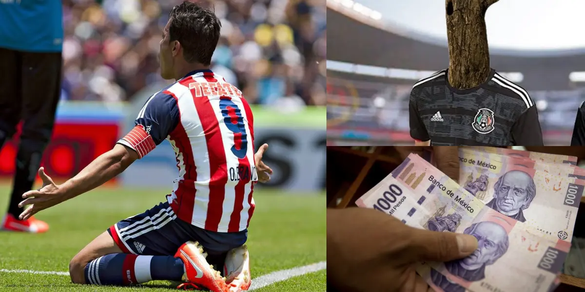 Un jugador que es cuestionado por cierta parte del aficionado del Guadalajara, algunos lo tildan hasta de tronco, ahora gana mil pesos. 