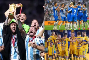 Un jugador que fue campeón del mundo junto a Lionel Messi está en la mira de Tigres y Rayados.