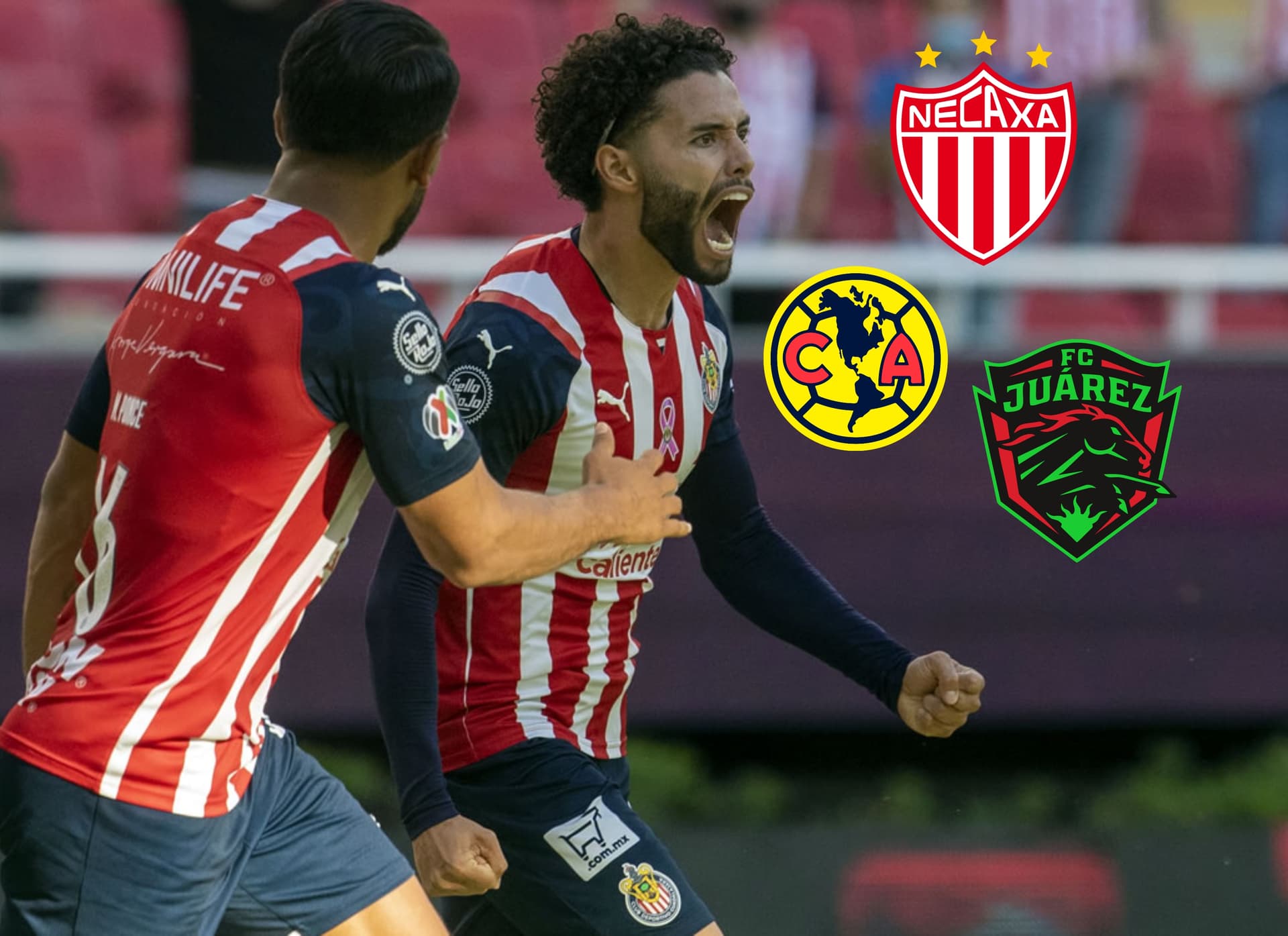 Una de las bajas que tendrán las Chivas es César Huerta, quien es seguido por varios clubes.