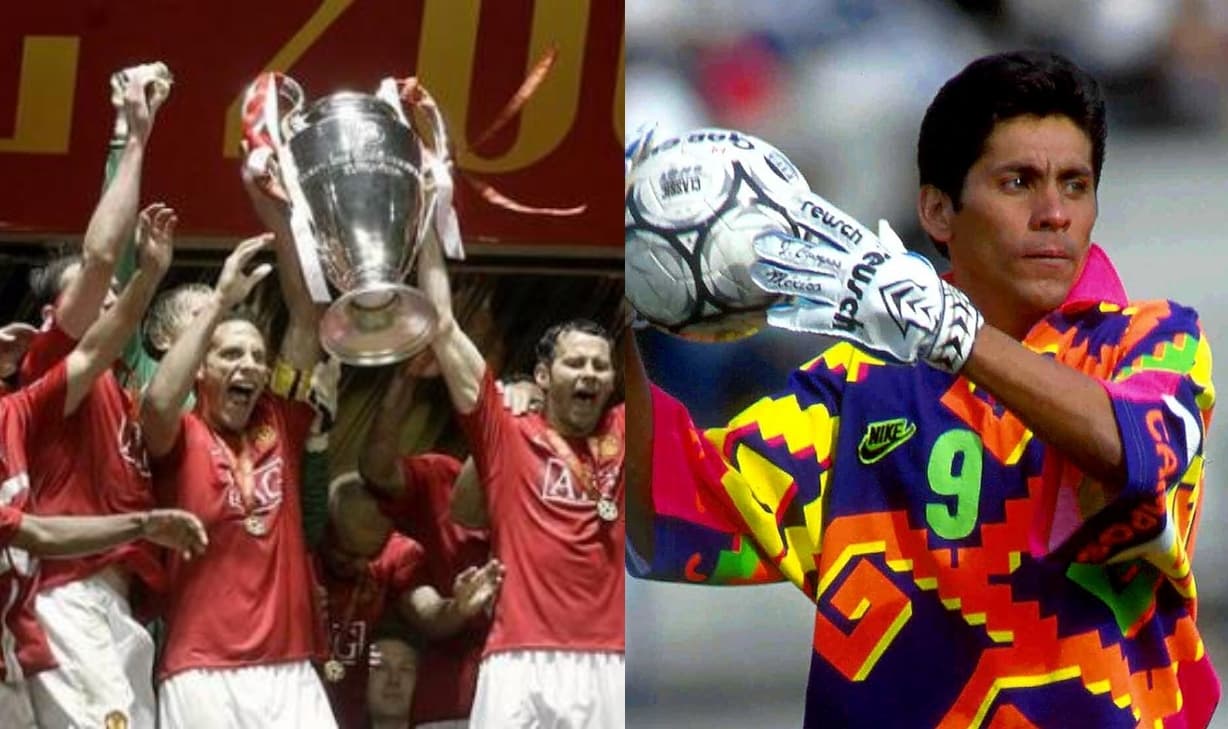 Una de las estrellas de la Champions League se negaba a creer que Jorge Campos era portero y lo puso a prueba