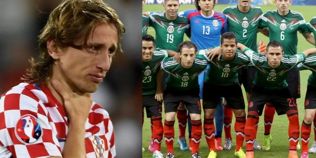 Uno de los jugadores mexicanos le dio una gigante lección a Luka Modric al entregarle su camiseta, aunque el croata fue despectivo en el Mundial del 2014 y nos menospreció.
