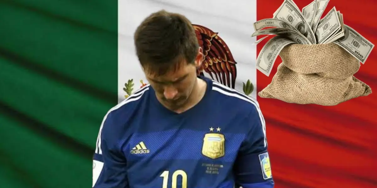 Vale 50 millones, le dijo no a jugar con Messi para jugar con México