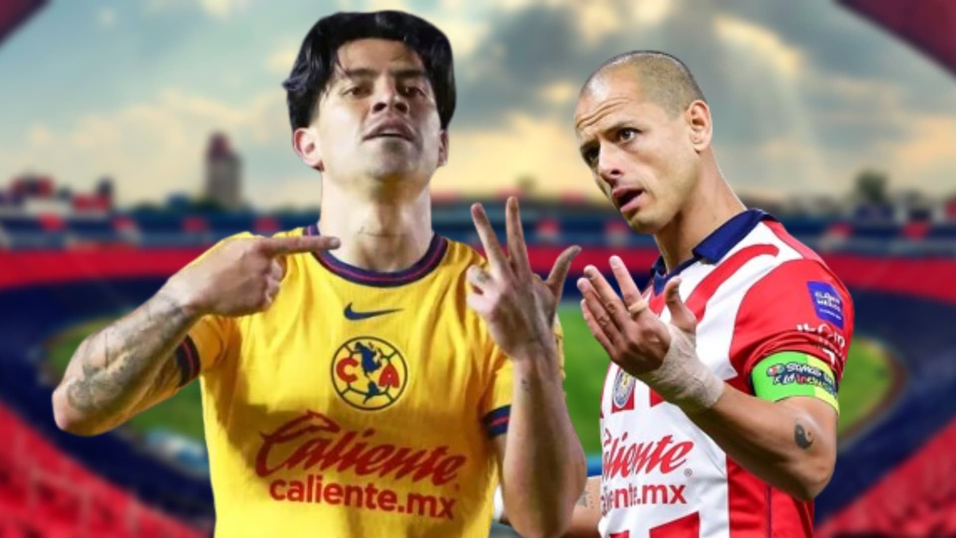 Víctor Dávila y Javier Hernández / Foto: Atlante FC / Mexsport