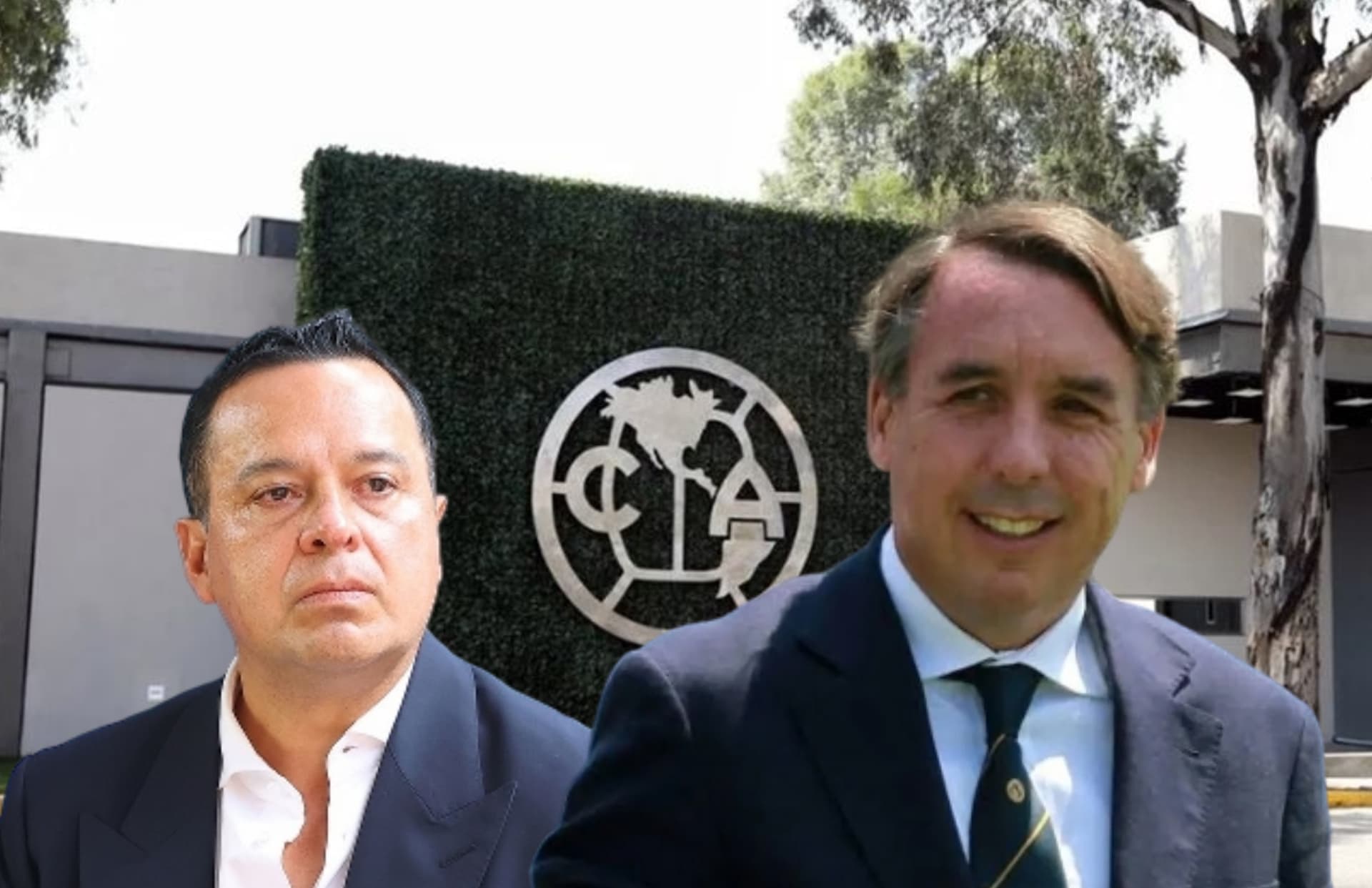 Víctor Velázquez y Emilio Azcárraga/Foto Bolavip.