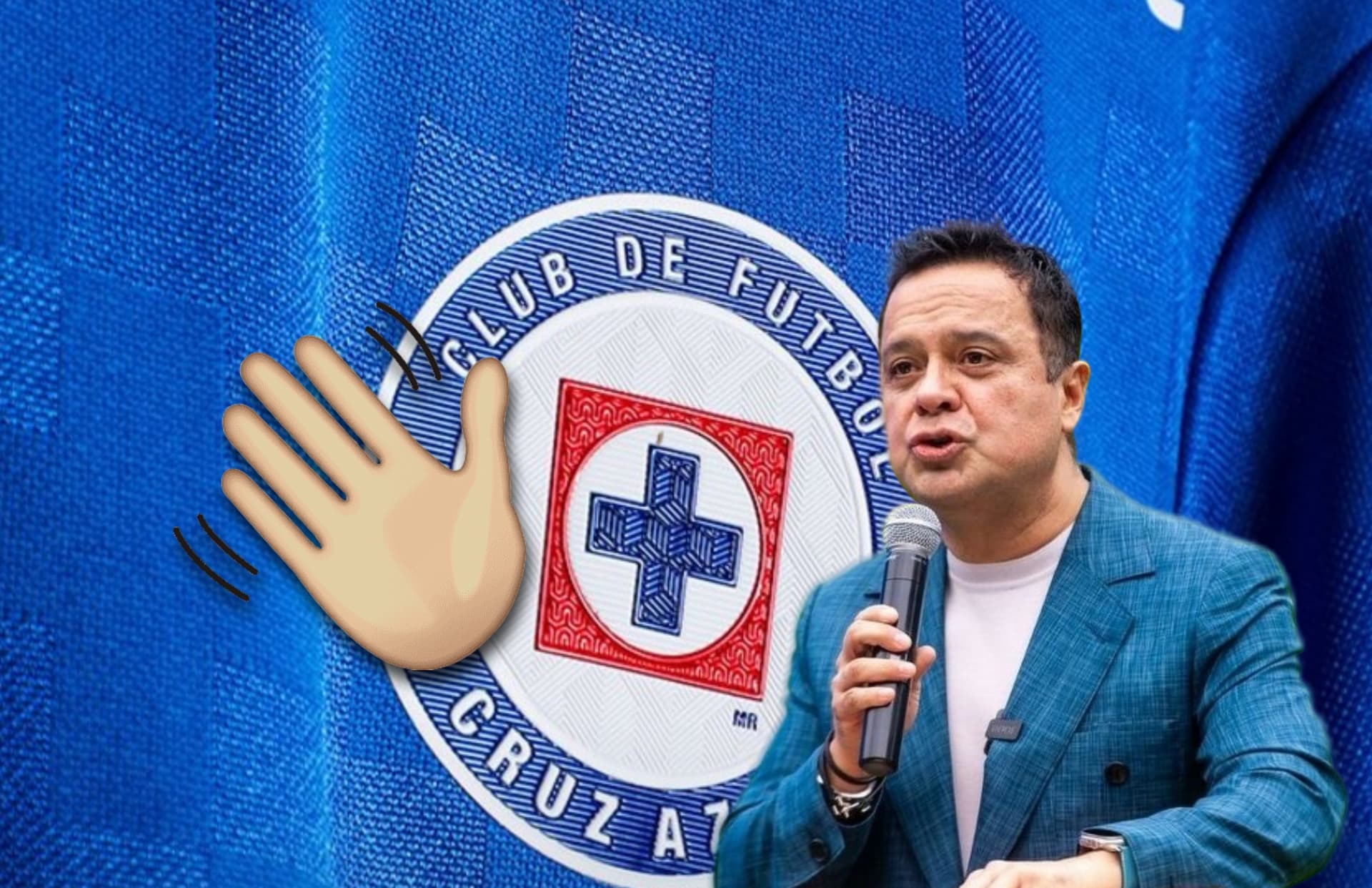 Víctor Velázquez y mano sacudiendo/Foto Novibet.