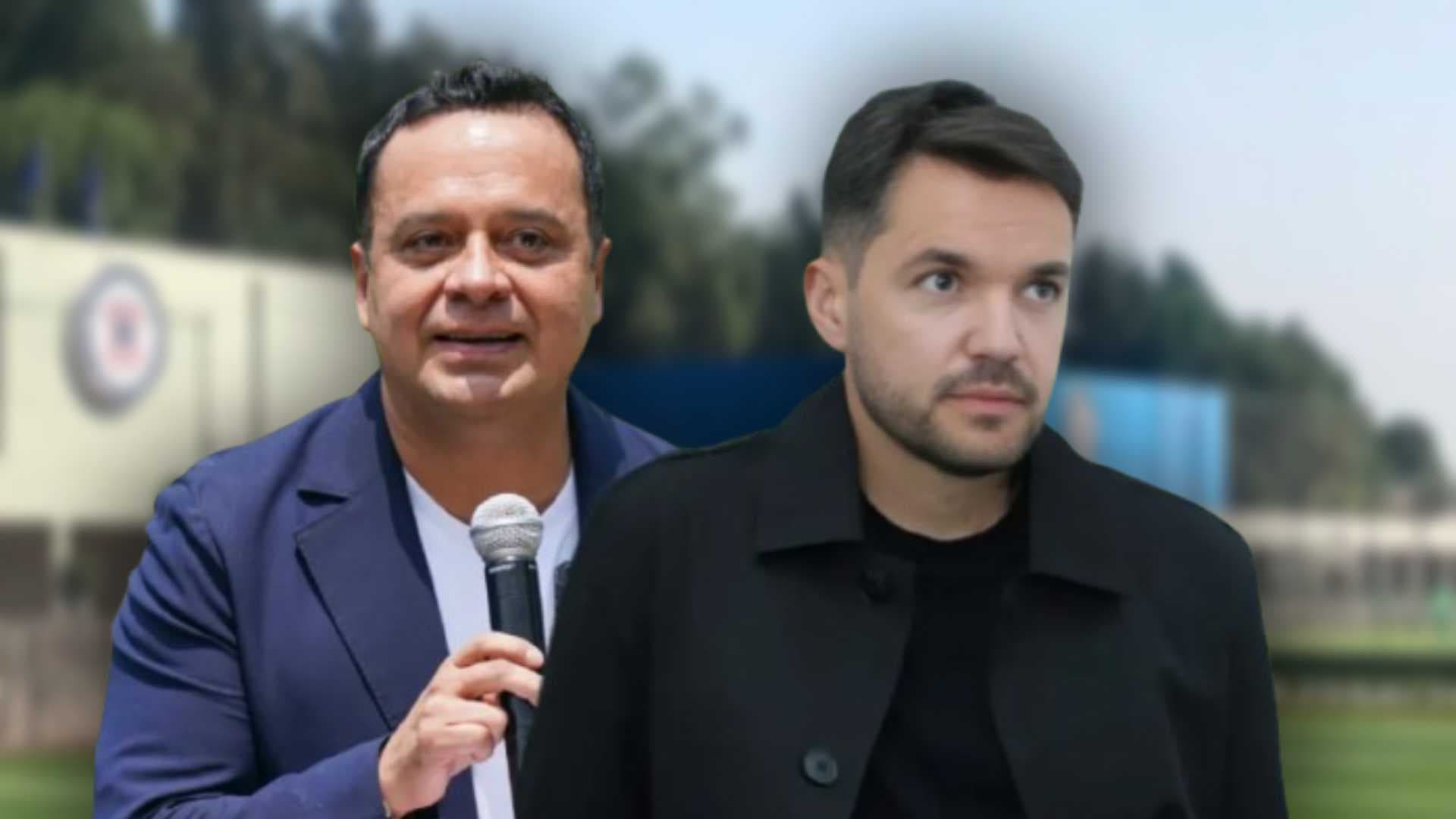 Víctor Velázquez y Nicolás Larcamón