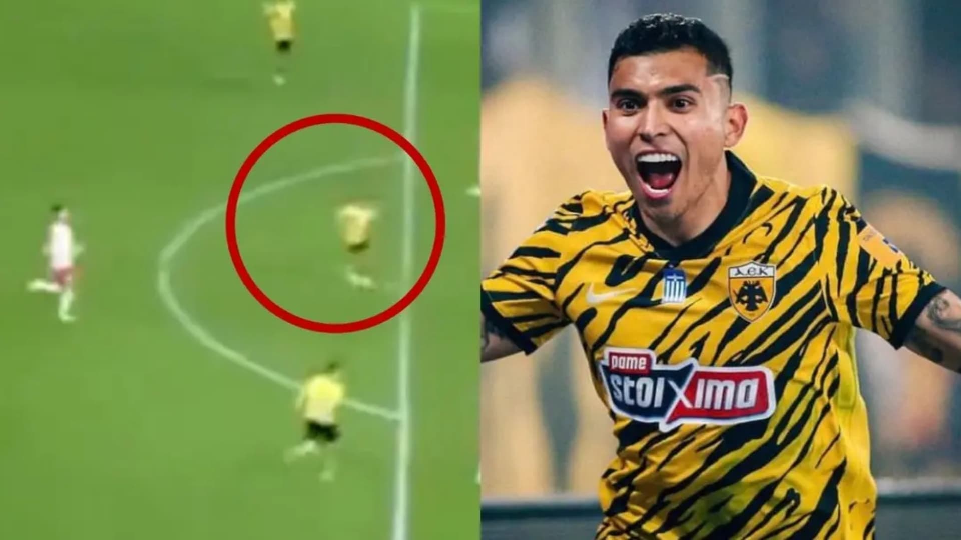 (VIDEO) El gran gol de Orbelín Pineda con el AEK de Atenas
