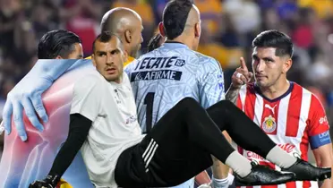 (VIDEO) Golpeó a Guzmán, ahora así se ve la rodilla de Nahuel tras su lesión