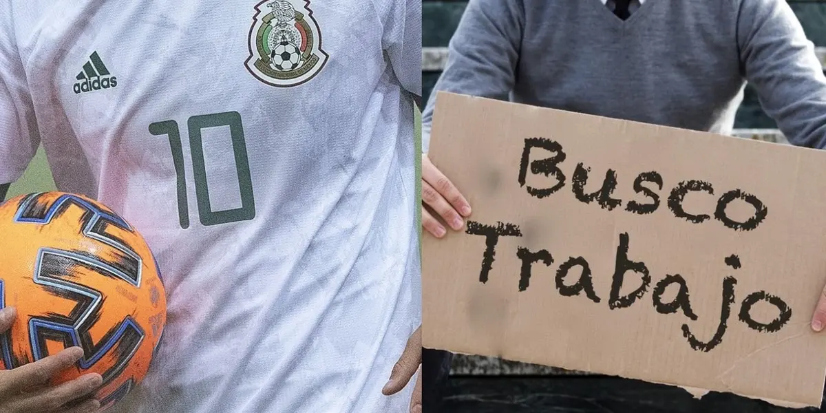 Vistió la camiseta 10 de la Selección de México, ahora el ex jugador se quedó sin trabajo.