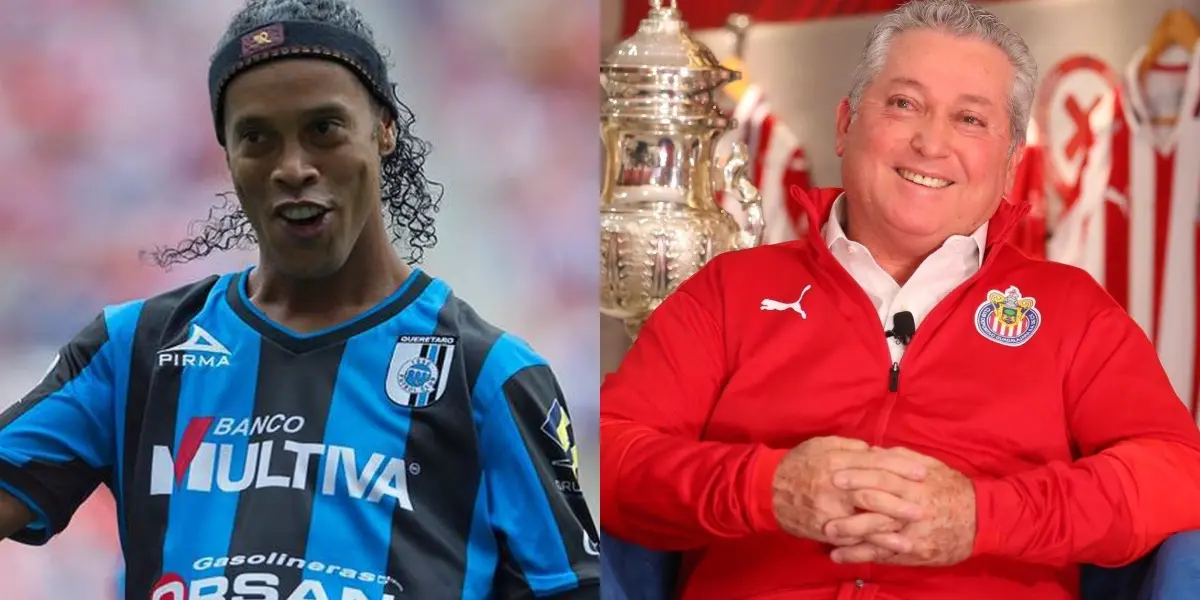 Vucetich dirigió a Ronaldinho en el Querétaró y no tuvo una buena experiencia, ahora su principal problema es lidiar con el comportamiento de Eduardo López.
