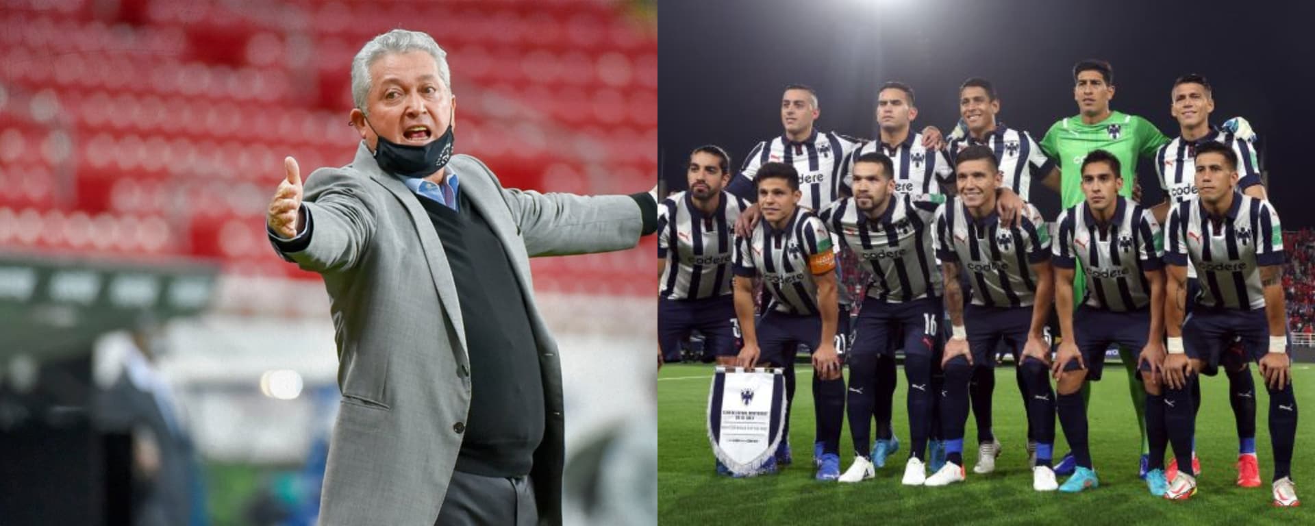 Vucetich hizo un cambio sorpresivo en el equipo de Monterrey.