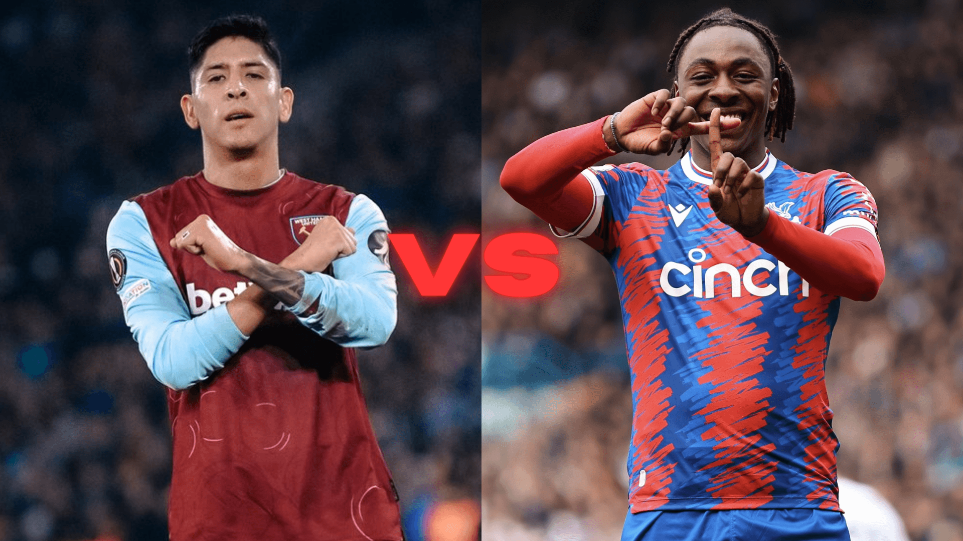 West Ham vs Crystal Palace | Fotos: @WestHam y @CPFC