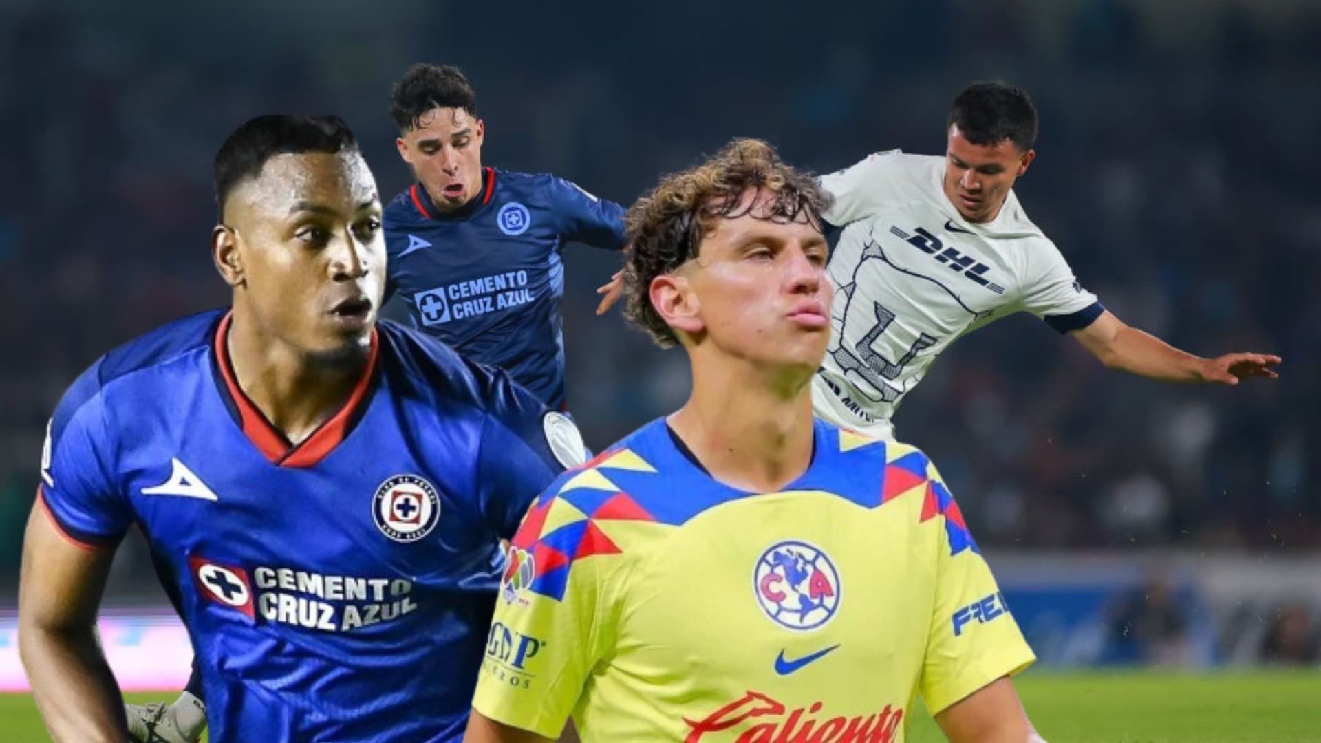 Willer Ditta, con Lichnovsky y el equipo de Cruz Azul