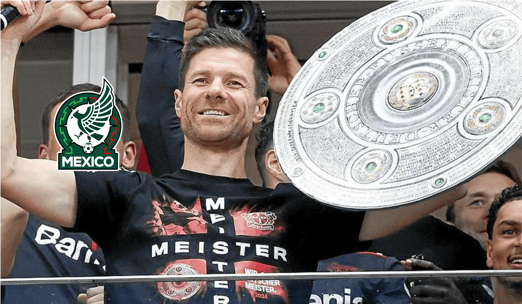 Xabi Alonso festeja título del Bayer Leverkusen en Alemania / EFE