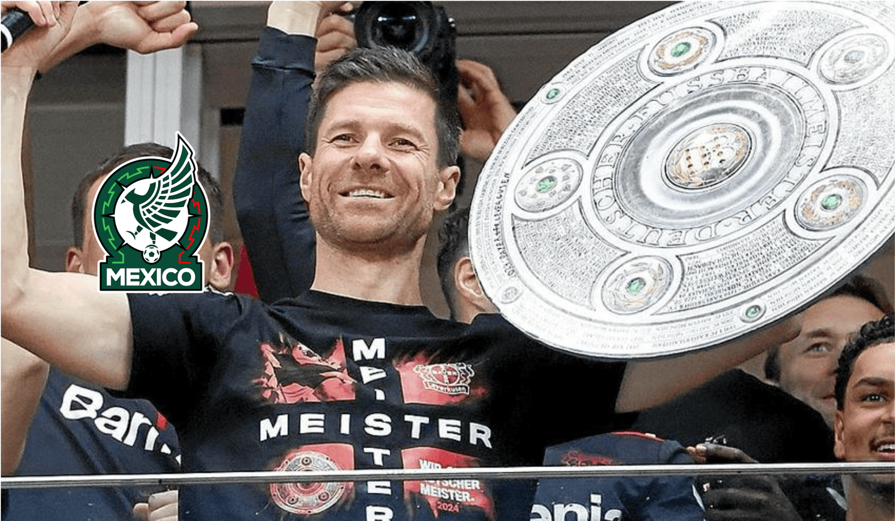 Xabi Alonso festeja título del Bayer Leverkusen en Alemania / EFE