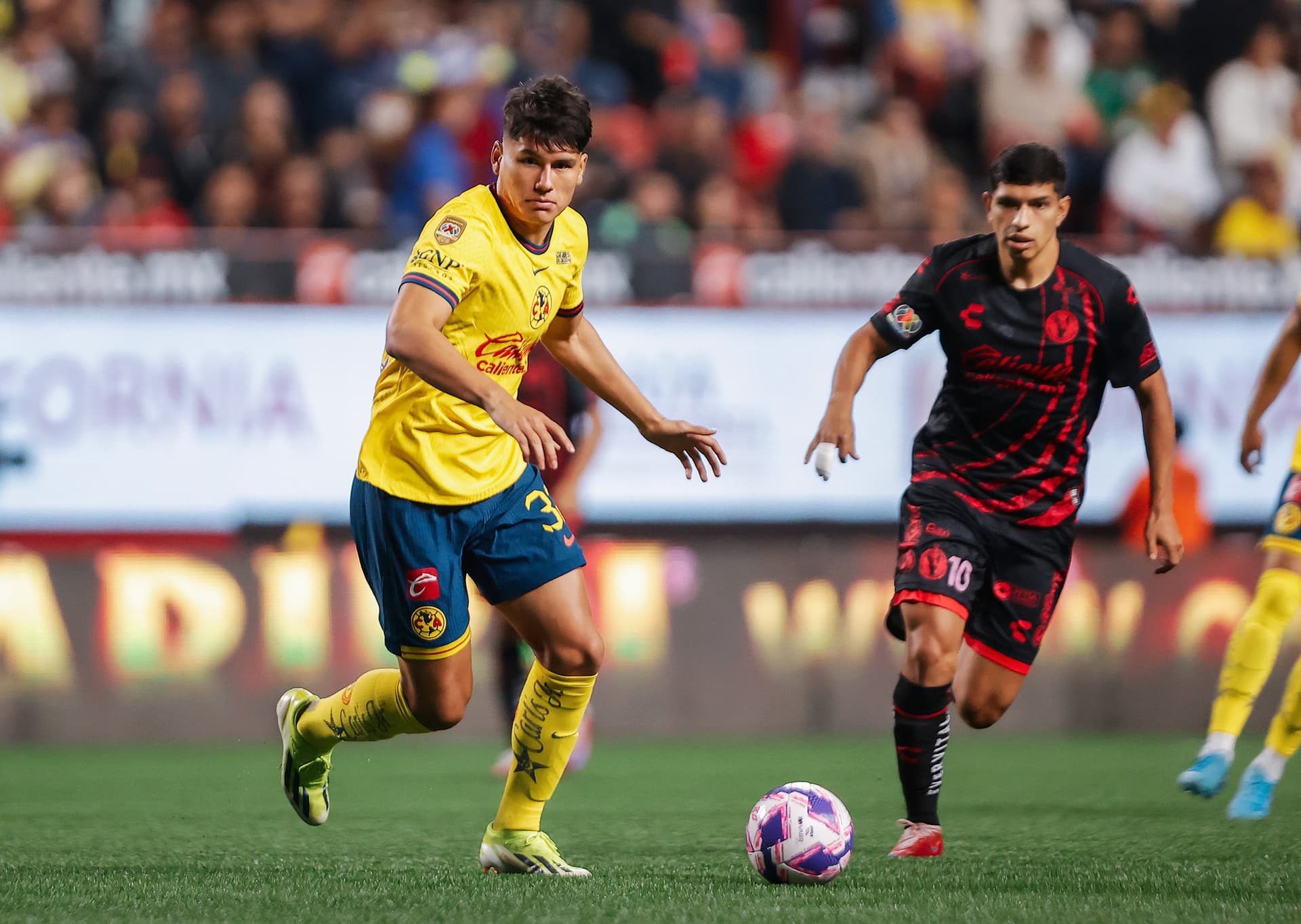 Xolos contra América (Fuente: Club América)