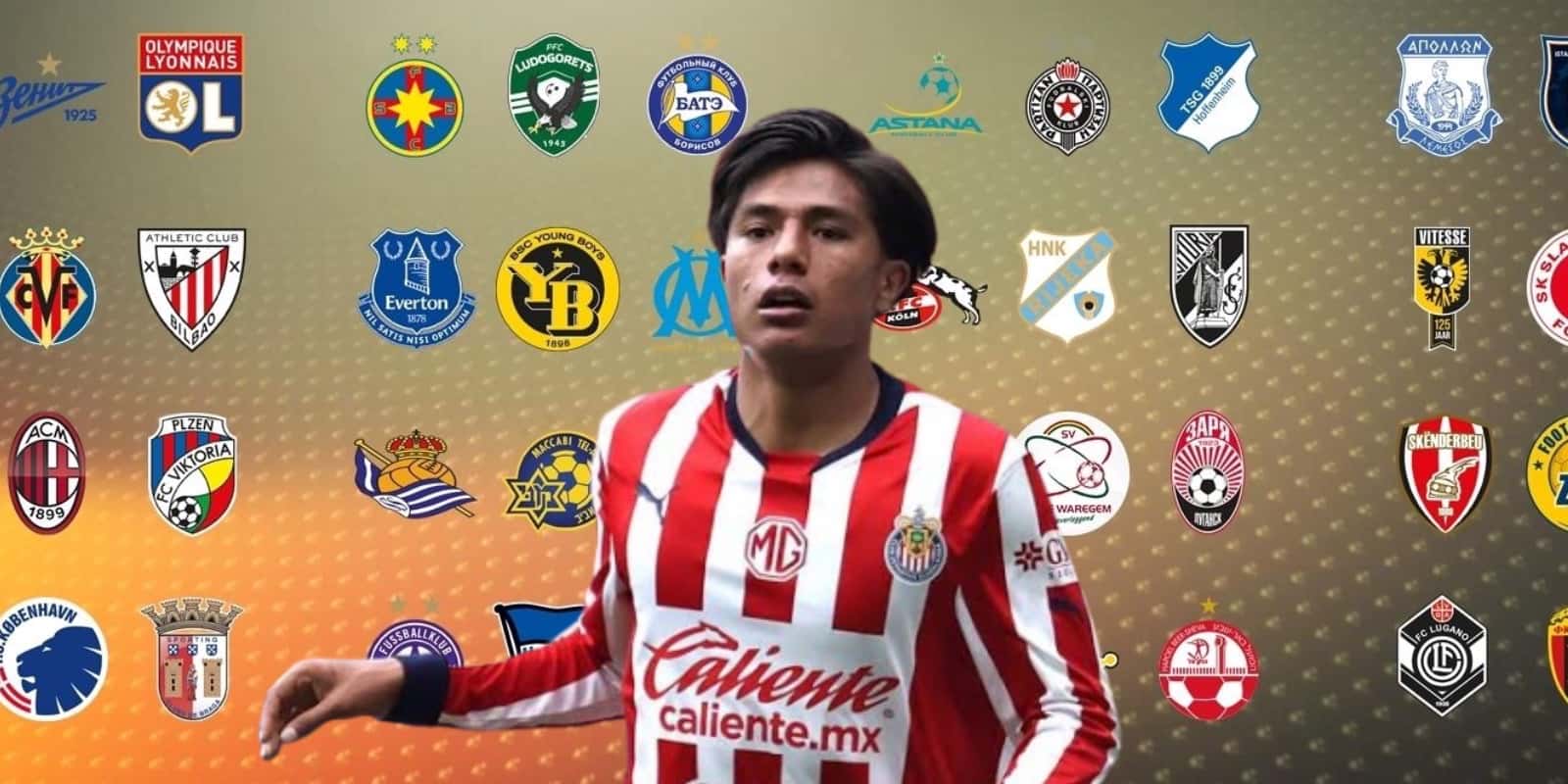 Yael Padilla junto a clubes de Europa / FOTO BOLAVIP