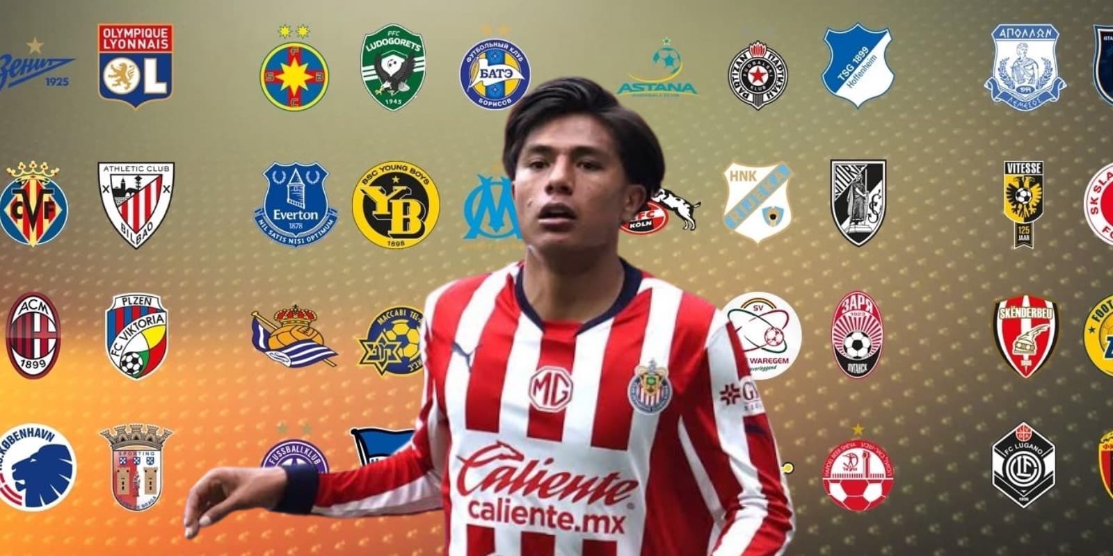 Yael Padilla junto a clubes de Europa / FOTO BOLAVIP