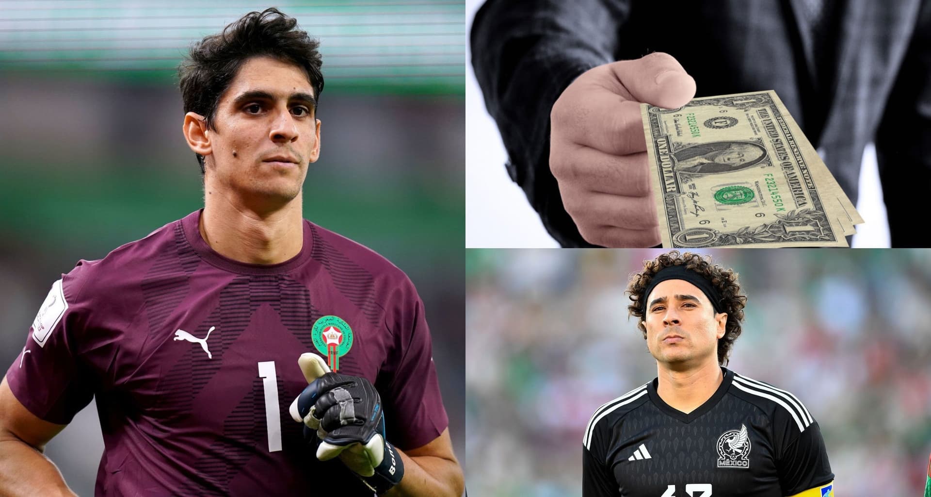 Yassine Bounou es el portero del Mundial, le sacó una pelota gigante a Cristiano, pero lejos del tema del dinero a Marruecos le sobra amor, a los del Tri, les faltó.