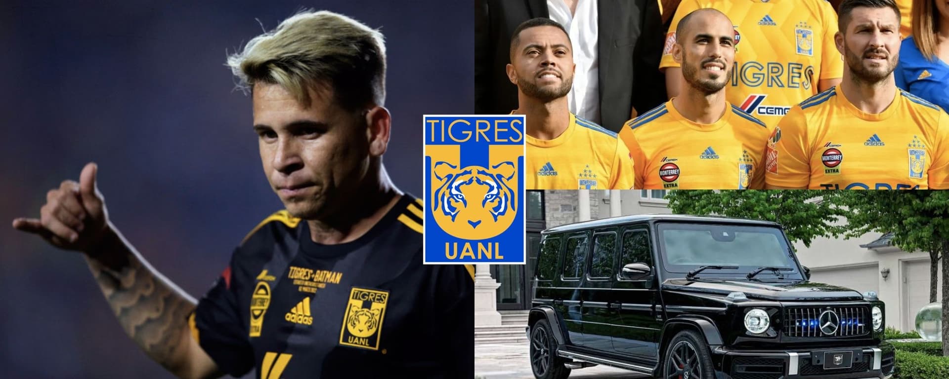 Yeferson Soteldo sigue entrenando con Tigres y llega en un vehículo de lujo.
