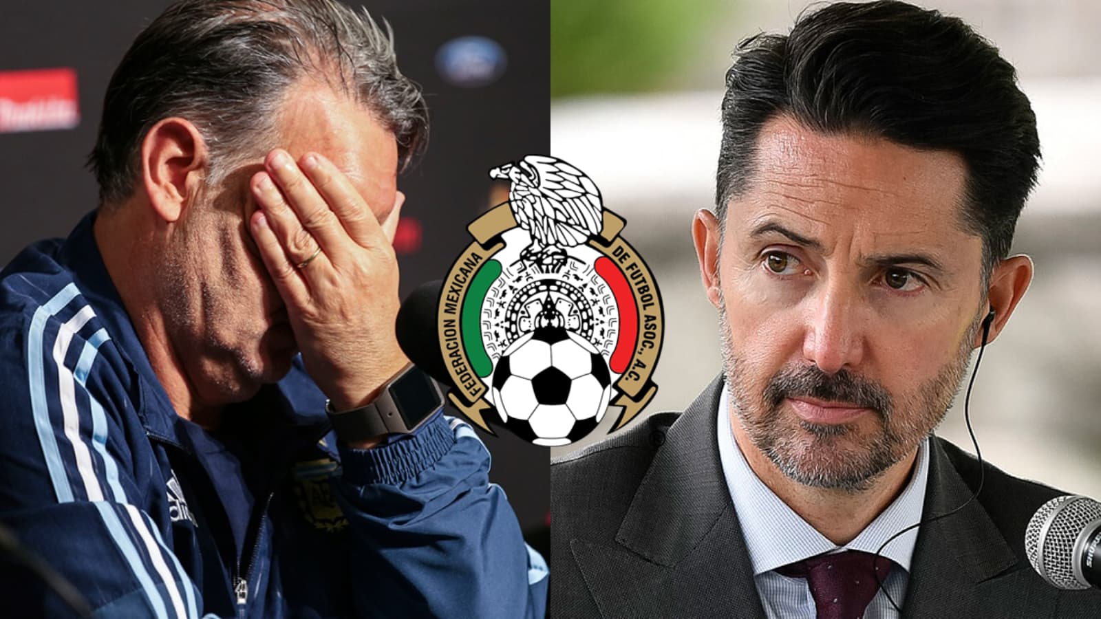 Yon de Luisa, presidente de la Federación Mexicana de Fútbol, habló de lo que le depara a Gerardo Martino si no gana ante Canadá