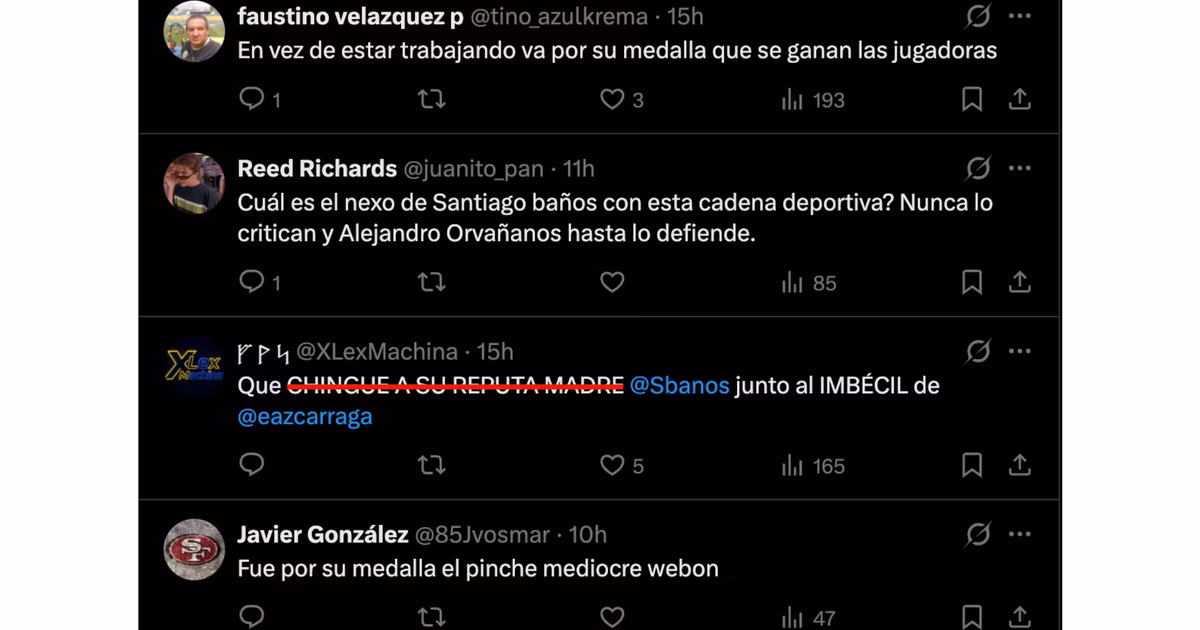 Críticas a Santiago Baños