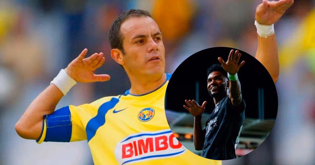 Festejo de Borja con el América