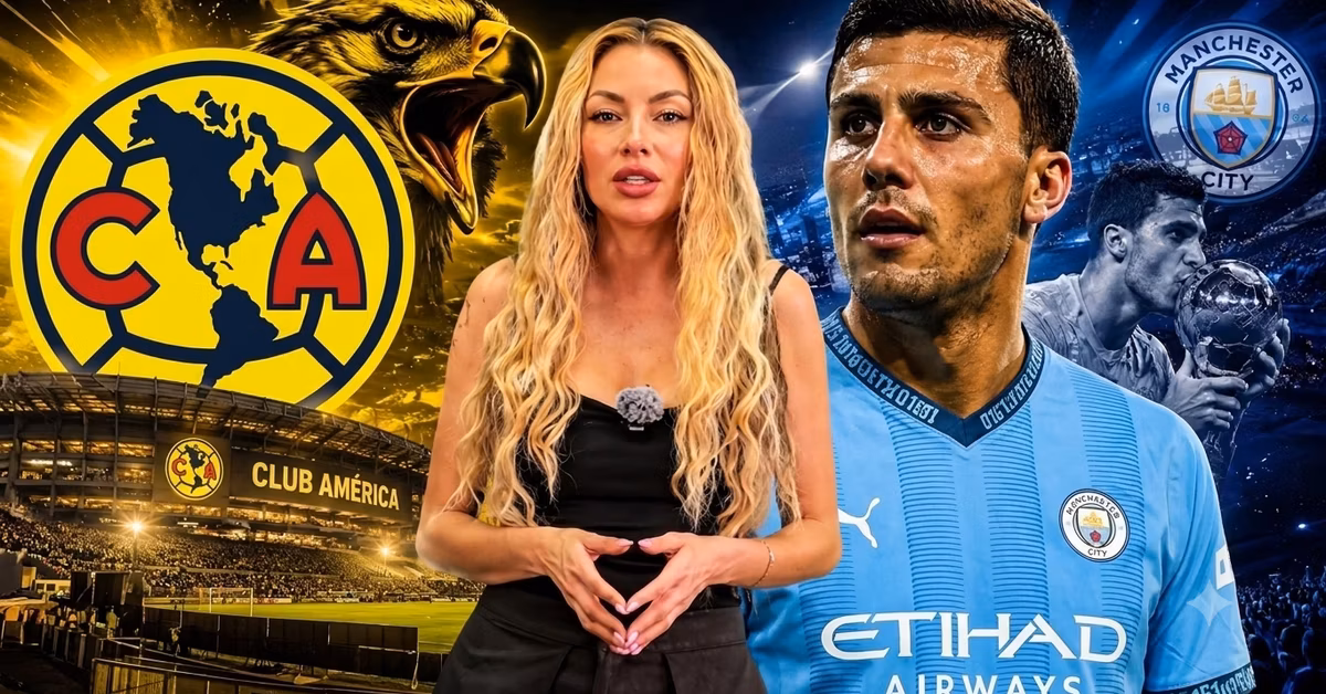 ¡RODRI CONOCE AL AMÉRICA! La razón oculta detrás de la admiración del crack del Manchester City por las Águilas