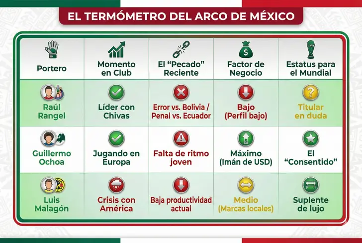 El termómetro del arco de México