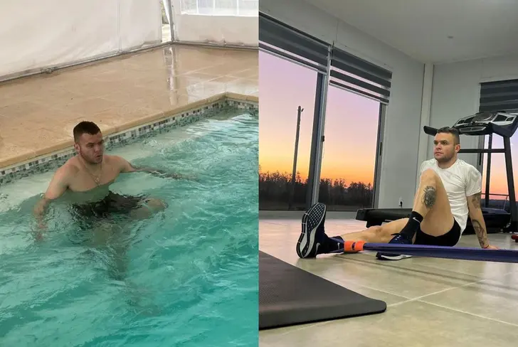 Jonathan continúa recuperándose en su país natal.