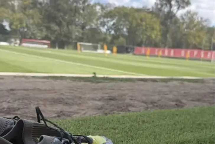 Erick Gutiérrez muestra su compromiso yendo a los entrenamientos en Verde Valle