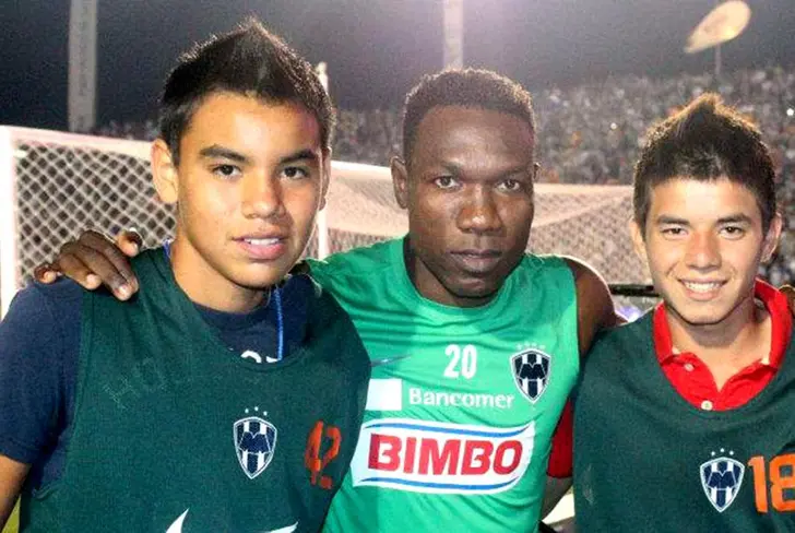 Charly Rodríguez en sus inicios como jugador de Rayados