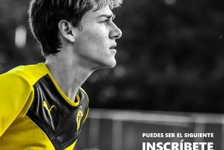 El anuncio del Borussia Dortmund tras la llegada de Fernando Corvera / FOTO Facebook