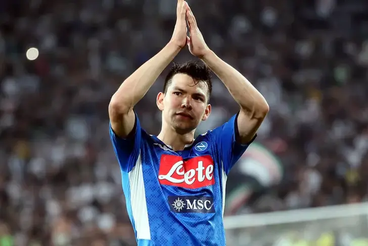 Hirving Lozano en el Napoli