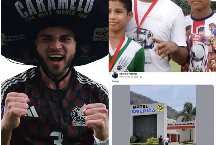 La foto de Pachuca con el jersey de Chivas generó simpatías dentro ed la afición rojiblanca / Foto: Captura