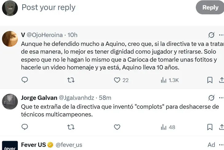 La opinión de la afición de los Tigres de la Universidad, un tanto dividida.