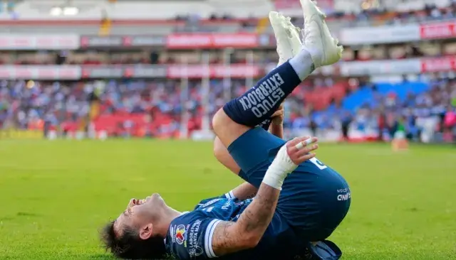 Alan Mozo sufrió una fractura en su partido ante Querétaro