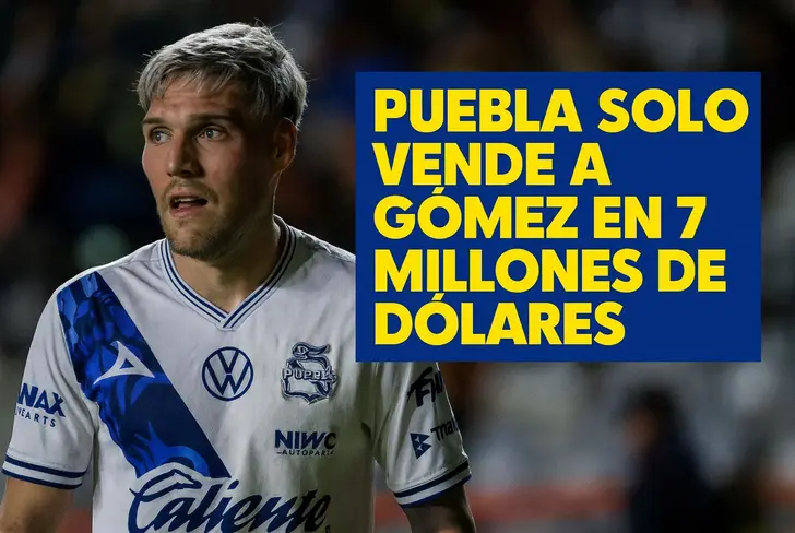 La cifra desde Puebla es cara, 7 millones de dólares o no dejarían salir a su estrella.